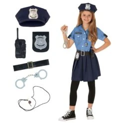 Costume Da Poliziotta Blu Per Ragazze -Vendite Morphsuits 029db6a29ce4b692811da7d821cb50389ffddf3d2ea1718cf770b08992d511a6