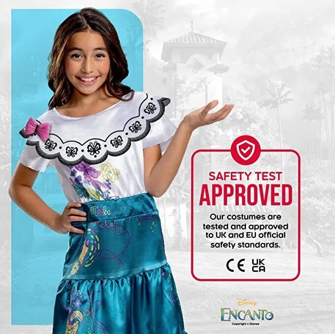 Vestito Mirabel Encanto Bambina Deluxe 6 Vestito Mirabel Encanto Bambina Deluxe - immagine 4