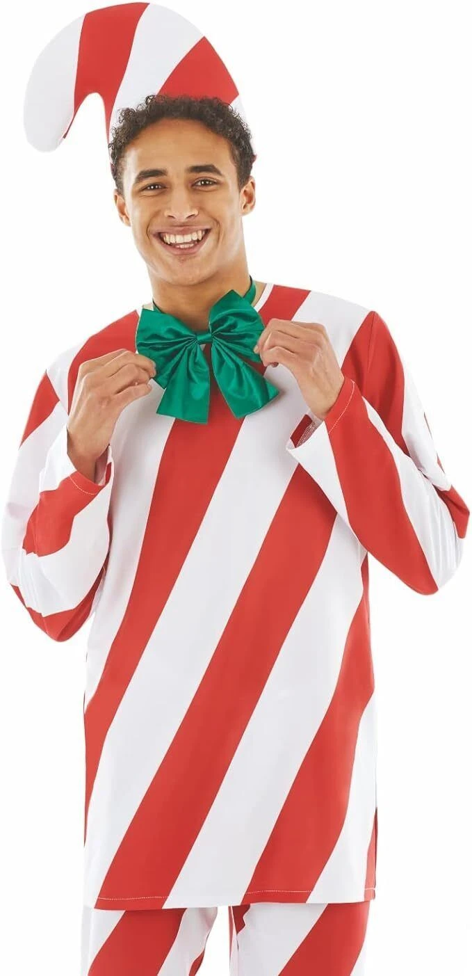 Costume Bastoncino Di Zucchero Adulti 7 Costume Bastoncino Di Zucchero Adulti - immagine 5