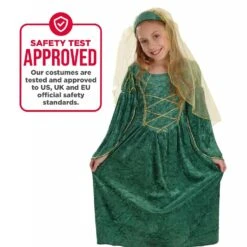 Kids Green Tudor Dress Costume 8 Kids Green Tudor Dress Costume -Vendite Morphsuits 176cfd725464cb9031c91689006519935a07a2ceef469251d3625038a150e53f