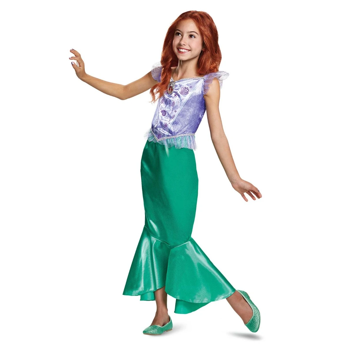 Costume Ariel Classico Bambina 3 Costume Ariel Classico Bambina