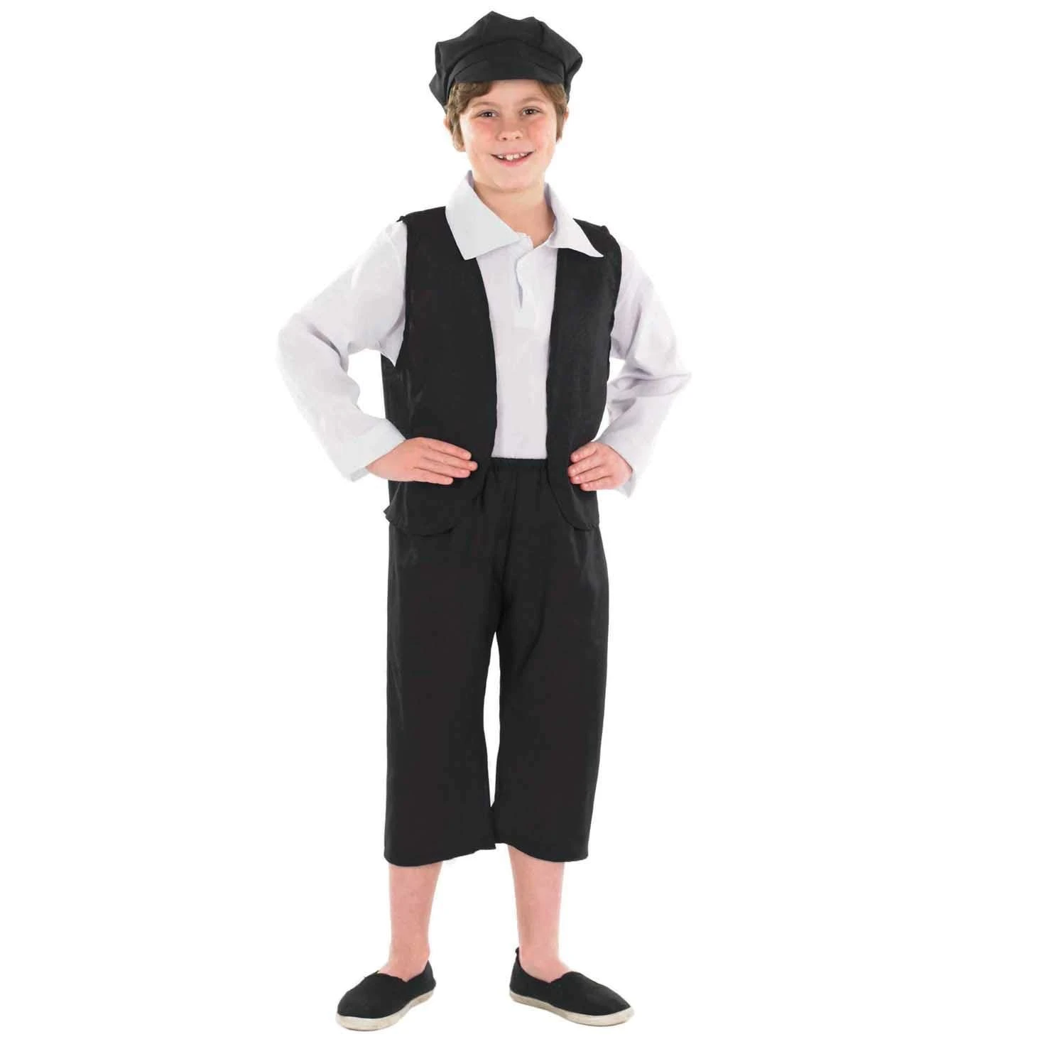 Costume Scolaretto Vittoriano Bambino 3 Costume Scolaretto Vittoriano Bambino