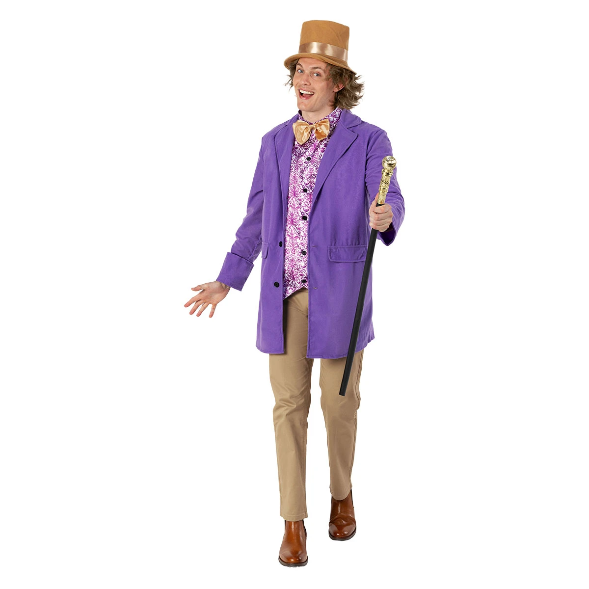 Costume Proprietario Di Una Fabbrica Di Cioccolato Uomo 8 Costume Proprietario Di Una Fabbrica Di Cioccolato Uomo - immagine 6