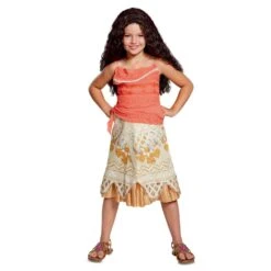 Vestito Vaiana Deluxe Bambina