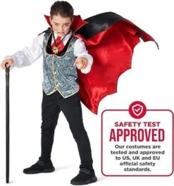 Costume Da Vampiro Dracula Per Bambini 11 Costume Da Vampiro Dracula Per Bambini -Vendite Morphsuits 224afb18e69fc9dc4546f1fafc5808cdee301739008fe4a9d0206be2c05c9d46