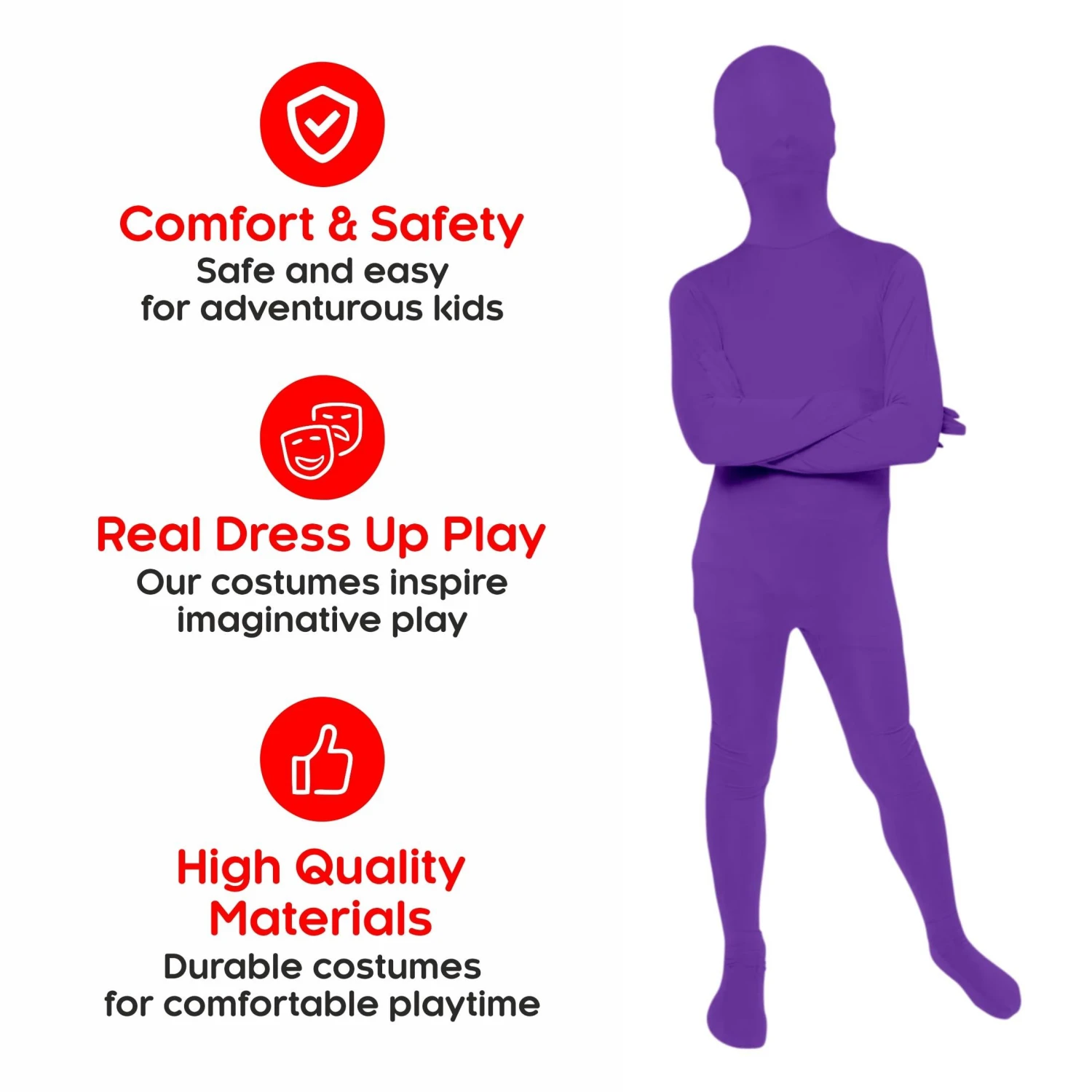 Morphsuit Viola Bambini 6 Morphsuit Viola Bambini - immagine 4