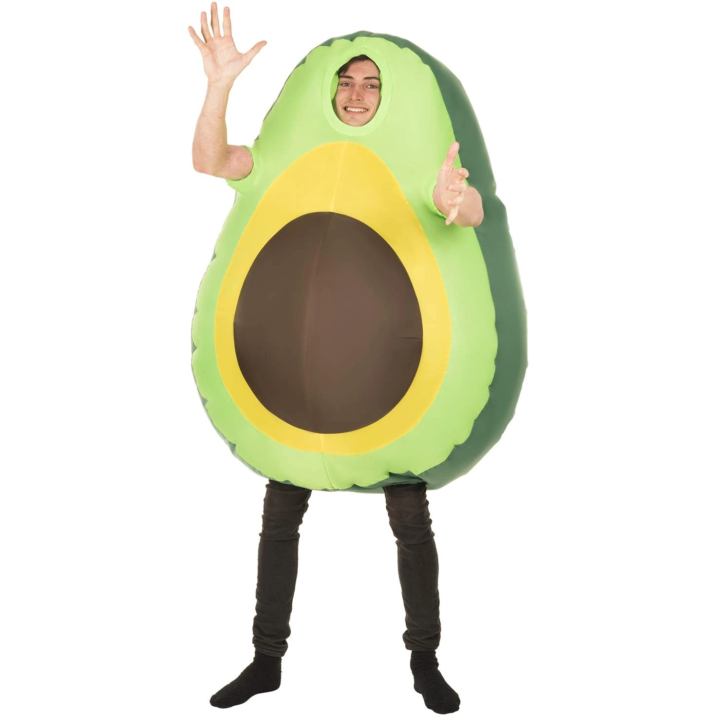 Costume Gonfiabile Avocado Adulto 3 Costume Gonfiabile Avocado Adulto