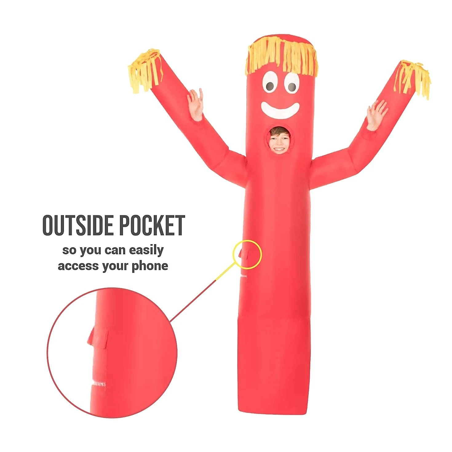 Costume Pupazzo Gonfiabile Che Saluta Bambino 5 Costume Pupazzo Gonfiabile Che Saluta Bambino - immagine 3