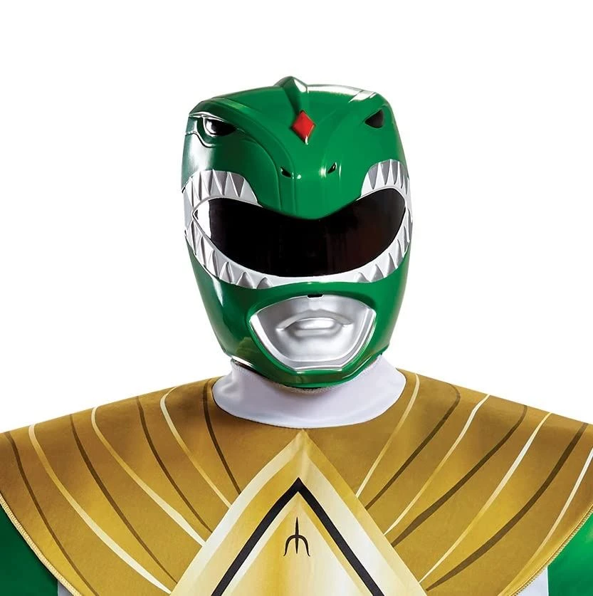 Costume Power Ranger Verde Muscoloso Adulti 6 Costume Power Ranger Verde Muscoloso Adulti - immagine 4