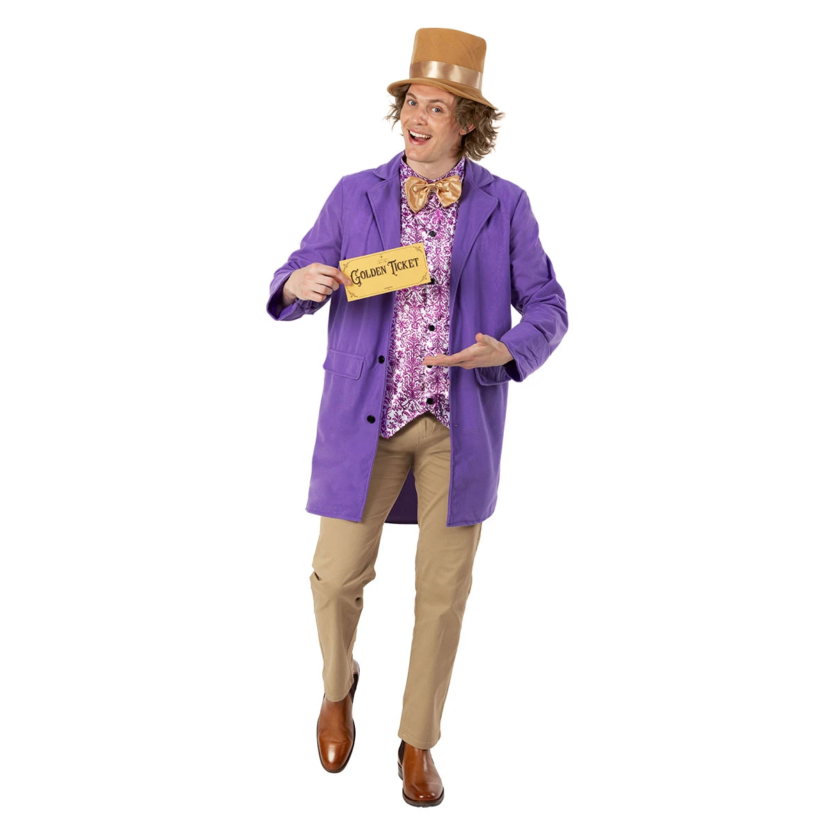 Costume Proprietario Di Una Fabbrica Di Cioccolato Uomo 9 Costume Proprietario Di Una Fabbrica Di Cioccolato Uomo - immagine 7