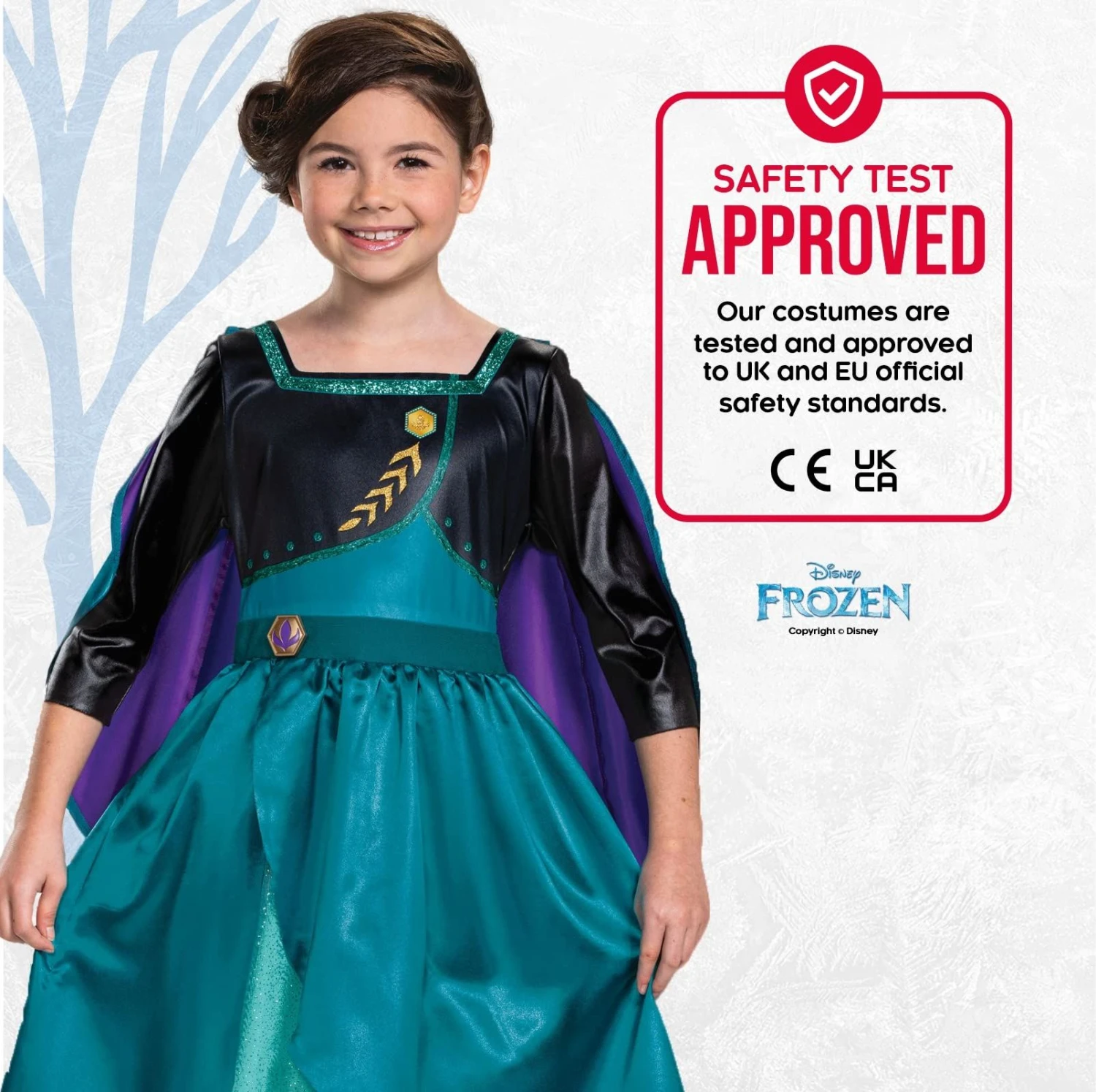 Costume Anna Viandante Frozen 2 Classico Bambina 6 Costume Anna Viandante Frozen 2 Classico Bambina - immagine 4