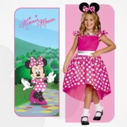 Costume Minnie Classico Rosa Bambina 10 Costume Minnie Classico Rosa Bambina -Vendite Morphsuits 466e8f226bbb179211453abbc53d5a12ad0d375f261c0a018d091f052271548d