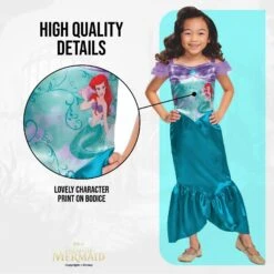 Costume Ariel Standard Bambina -Vendite Morphsuits 4ade1ef9131eef7a406cb15b579a1d404cb06e71e8c07c2e0d0f1ab9167e8218