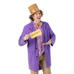 Costume Proprietario Di Una Fabbrica Di Cioccolato Uomo 17 Costume Proprietario Di Una Fabbrica Di Cioccolato Uomo -Vendite Morphsuits 5