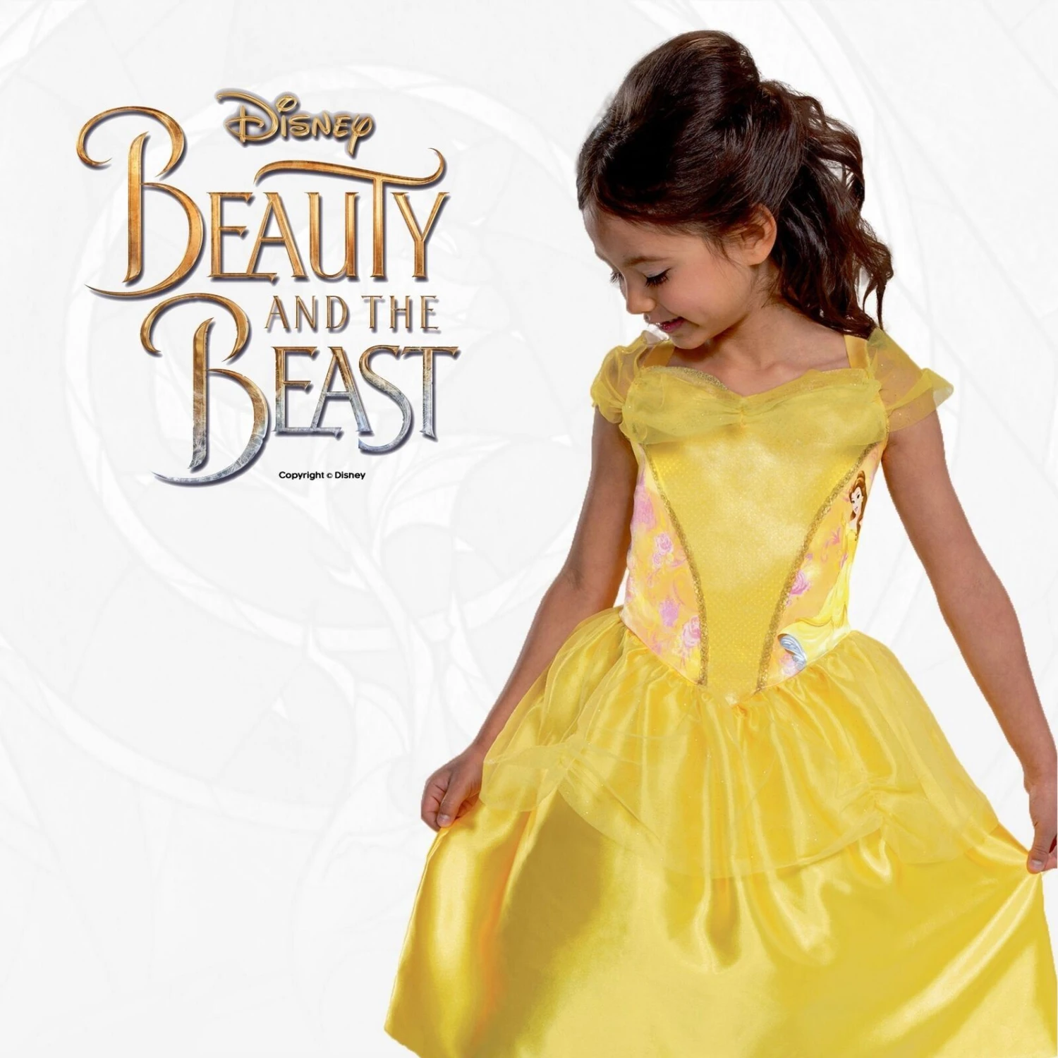 Vestito Principessa Belle Standard Bambina 6 Vestito Principessa Belle Standard Bambina - immagine 4