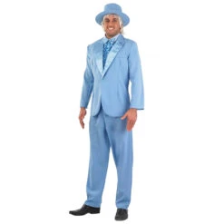COSTUME ABITO DA FILM BLU UOMO