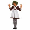 Costume Umpa Lumpa Bambina 1 Costume Umpa Lumpa Bambina -Vendite Morphsuits 5055305459324.main