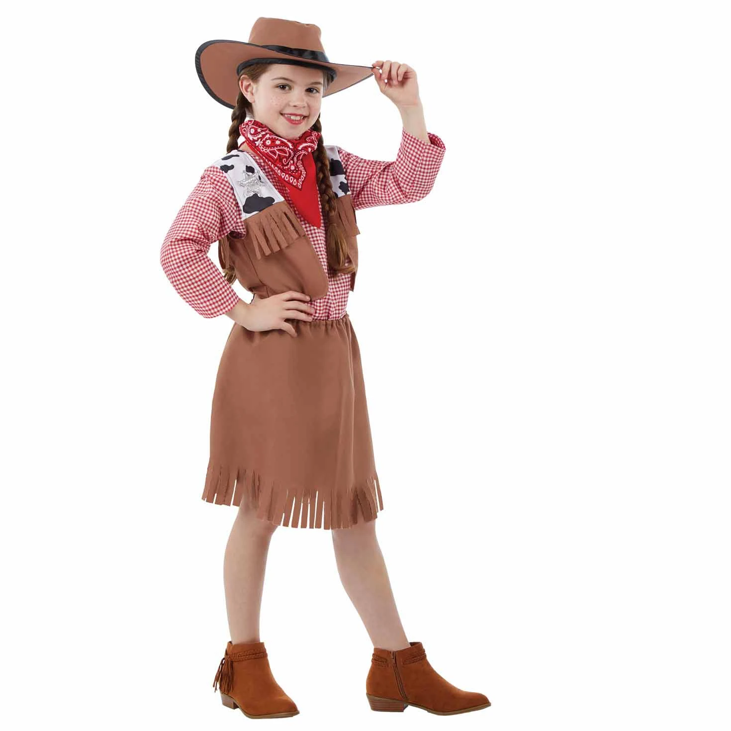 Costume Cowgirl Bambina 3 Costume Cowgirl Bambina