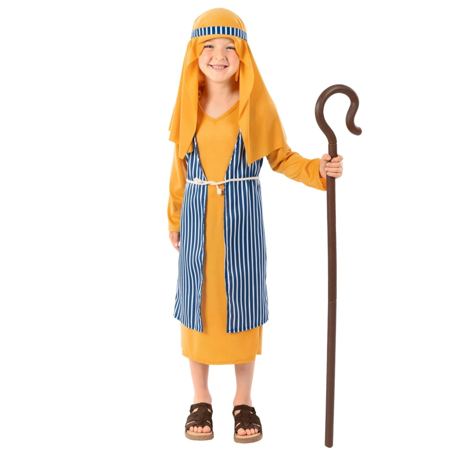Costume Pastorello Arancione Bambino 3 Costume Pastorello Arancione Bambino