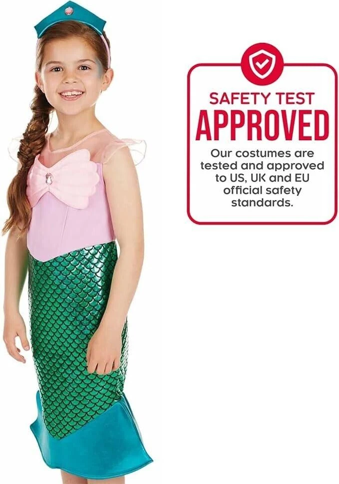 Costume Sirenetta Bambina 5 Costume Sirenetta Bambina - immagine 3