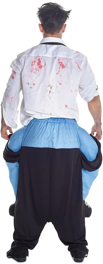 Costume Scheletro A Cavalluccio Adulto 6 Costume Scheletro A Cavalluccio Adulto - immagine 4