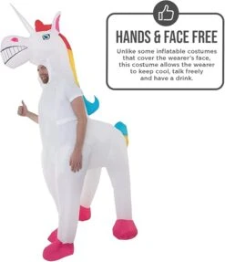 Costume Gonfiabile Unicorno Adulto 14 Costume Gonfiabile Unicorno Adulto -Vendite Morphsuits 61jliz7mx4l. ac sx679