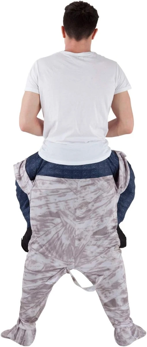 Costume Mummia A Cavalluccio Adulto 6 Costume Mummia A Cavalluccio Adulto - immagine 4