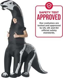 Costume Gonfiabile Dinosauro Scheletro Bambino -Vendite Morphsuits 61vrupgdxwl. ac sx679