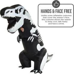 Costume Gonfiabile T-Rex Adulti 11 Costume Gonfiabile T-Rex Adulti -Vendite Morphsuits 61wpve ok0l. ac sx679