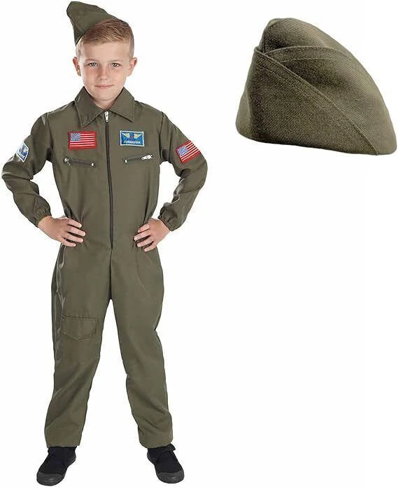 Costume Pilota Aereo Bambino 6 Costume Pilota Aereo Bambino - immagine 4