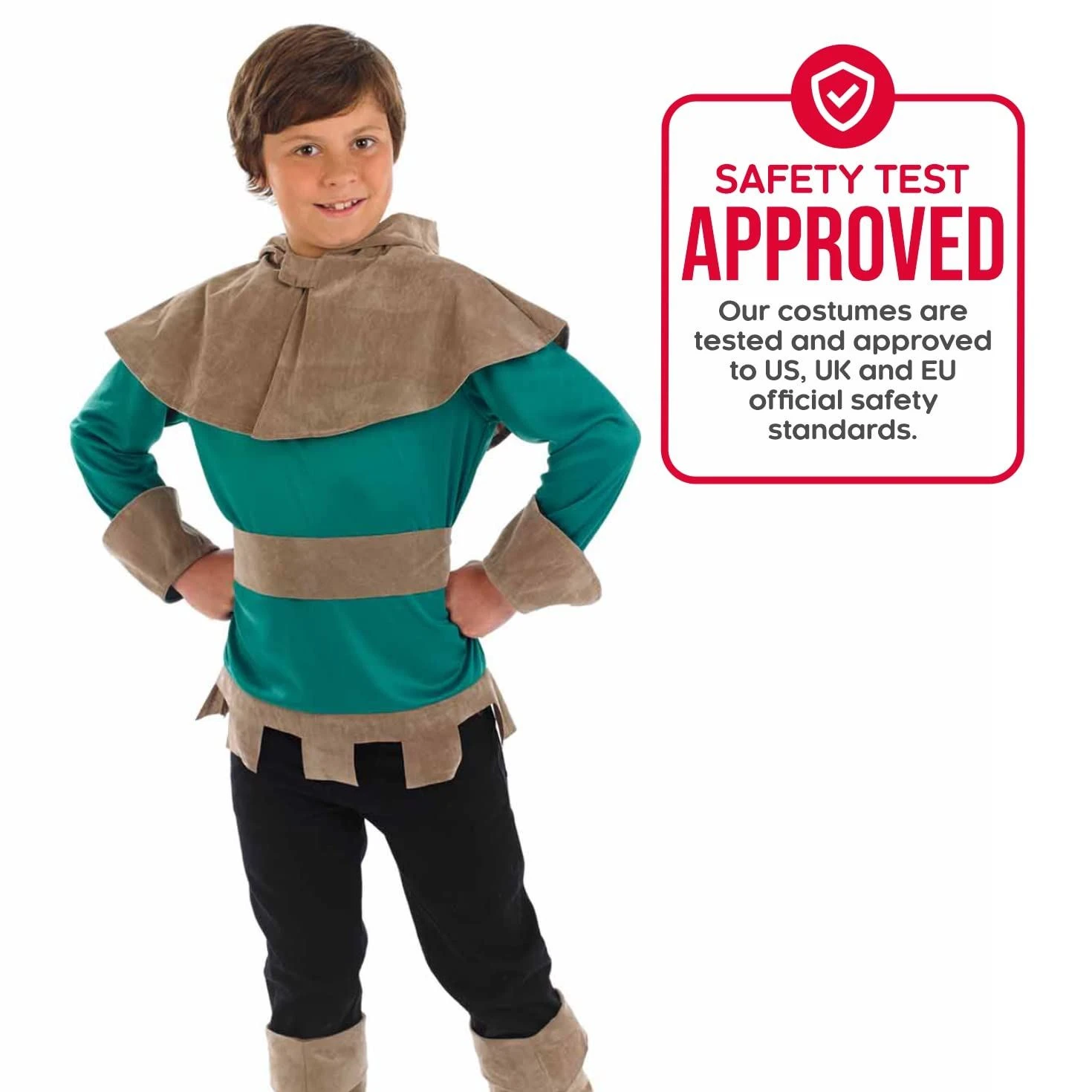 Costume Robin Hood Bambini 5 Costume Robin Hood Bambini - immagine 3