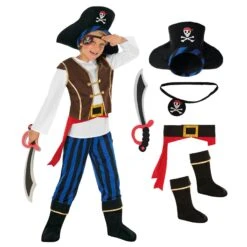 Costume Da Pirata A Strisce Blu Per Bambini 12 Costume Da Pirata A Strisce Blu Per Bambini -Vendite Morphsuits 77623a013c16034aec04dc4fbbc308ae9462d4010e8676ef5fd93d730e60c3f5