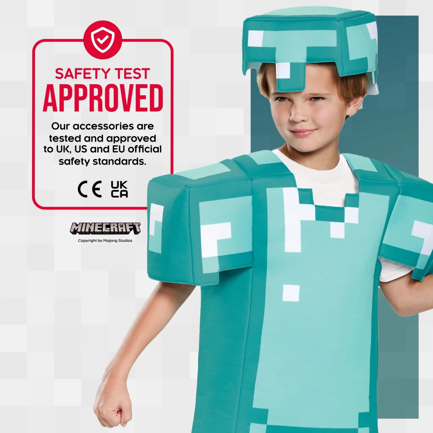 Costume Minecraft Armatura Bambino 7 Costume Minecraft Armatura Bambino - immagine 5