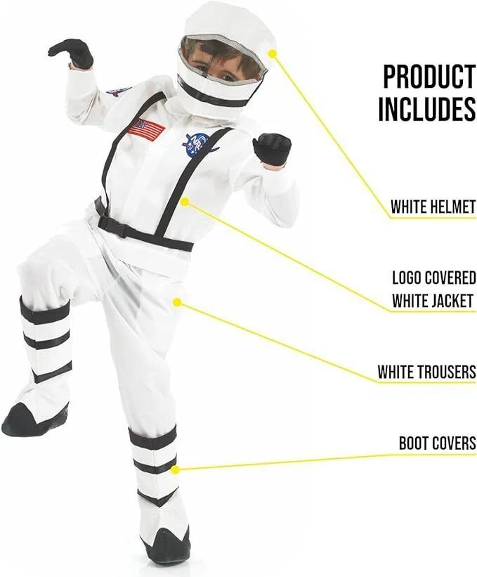 Costume Astronauta Bambino 3 Costume Astronauta Bambino - immagine 2