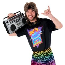 Costume Da Festaiolo Anni '80 Da Uomo 14 Costume Da Festaiolo Anni '80 Da Uomo -Vendite Morphsuits 80s party dude costume mens 5