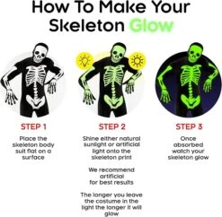 Morphsuit Scheletrico Illuminato 11 Morphsuit Scheletrico Illuminato -Vendite Morphsuits 81n5l6ujo8l. ac sx679