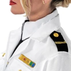 Womens White Navy Officer Costume -Vendite Morphsuits 82b3602587f81e502271c37fdd05515466c4e490969e7483048e510b4e078da5