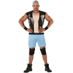 Costume Stone Cold Steve Austin Adulto