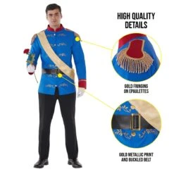 Mens Fairytale Prince Costume 10 Mens Fairytale Prince Costume -Vendite Morphsuits 887513099345.pt02