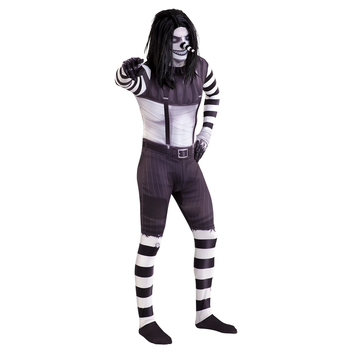 Costume Laughing Jack Adulti 5 Costume Laughing Jack Adulti - immagine 3