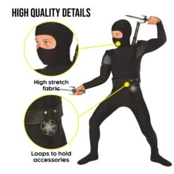 Costume Ninja Bambino 9 Costume Ninja Bambino -Vendite Morphsuits 8bc4da5d03b47467052b6b05ae5393ed9630187917a837809d810f392067a038