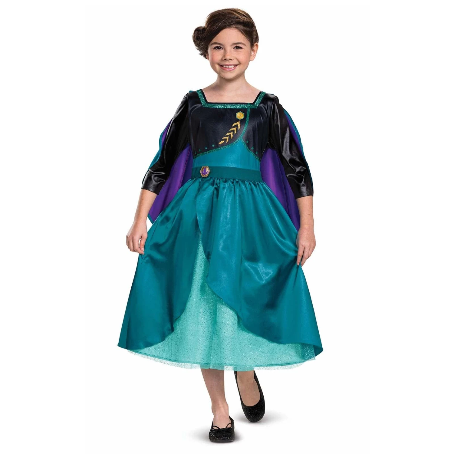 Costume Anna Viandante Frozen 2 Classico Bambina 3 Costume Anna Viandante Frozen 2 Classico Bambina