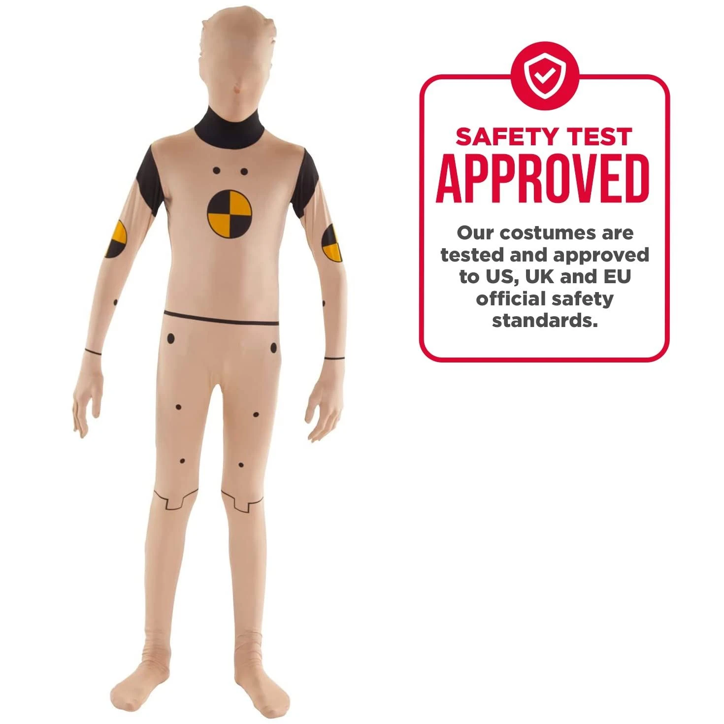 Costume Manichino Crash Test Bambini 4 Costume Manichino Crash Test Bambini - immagine 2