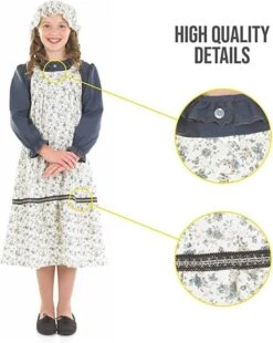 Costume Scolaretta Vittoriana Bambina -Vendite Morphsuits 9373f0627c7b6316ac1eb055c7f08b01e43e3794767d4a3d41d6947cd616ea02