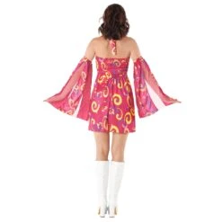 Womens 60s Pink Swirl Dress Costume 11 Womens 60s Pink Swirl Dress Costume -Vendite Morphsuits 96b85e6a952db853c1a556d0473942a8a780bf8d51b8c44955cd813655730974