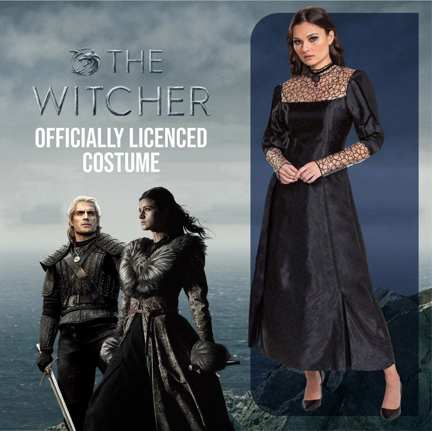 Costume Yennefer The Witcher Classico 6 Costume Yennefer The Witcher Classico - immagine 4