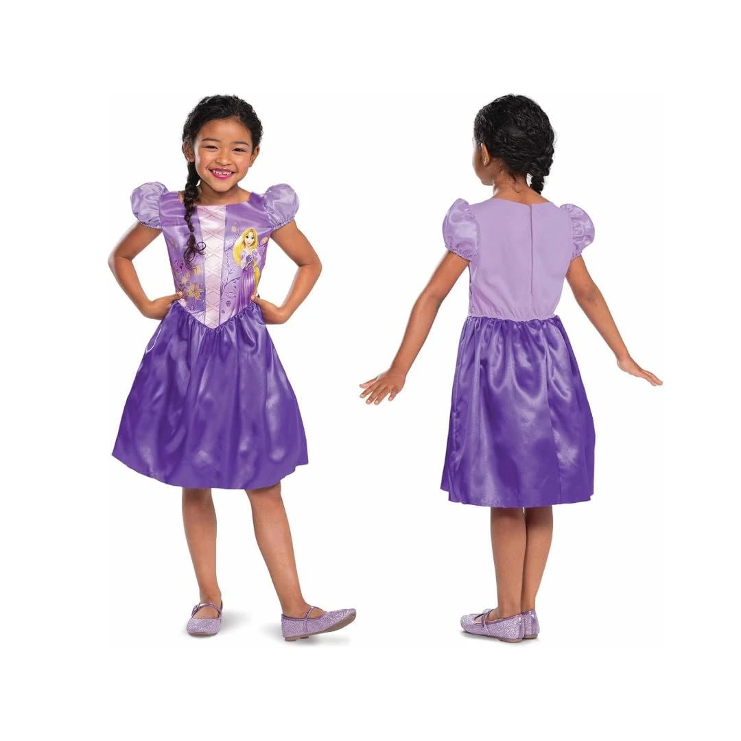 Vestito Rapunzel Standard Bambina 7 Vestito Rapunzel Standard Bambina - immagine 5