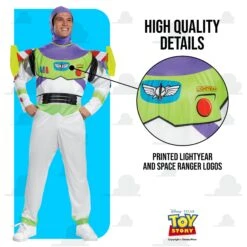 Costume Buzz Lightyear Classico Adulti -Vendite Morphsuits ac401c7f59ac47d5c084869276b2022cf74154868676649f3777490306929284