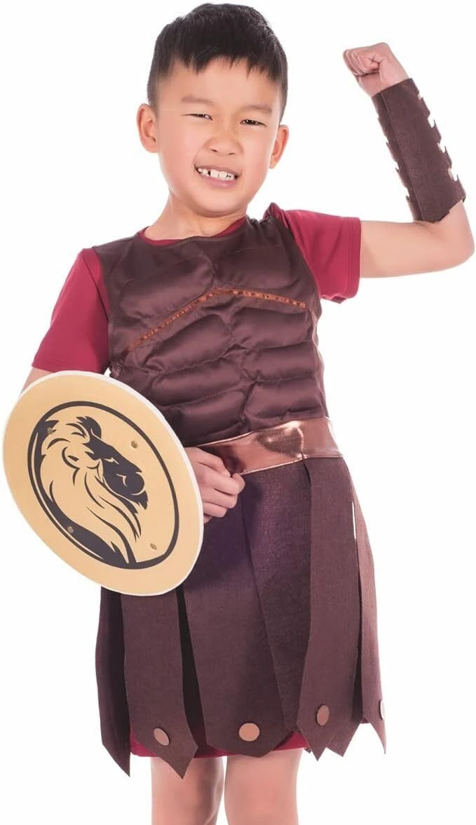 Costume Gladiatore Bambino 6 Costume Gladiatore Bambino - immagine 4