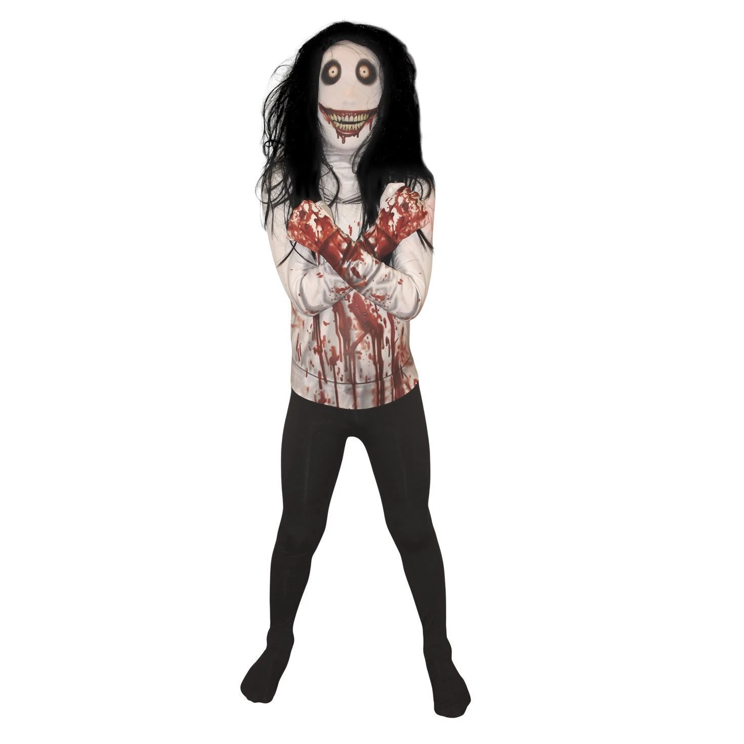 Costume Jeff The Killer Bambini 5 Costume Jeff The Killer Bambini - immagine 3